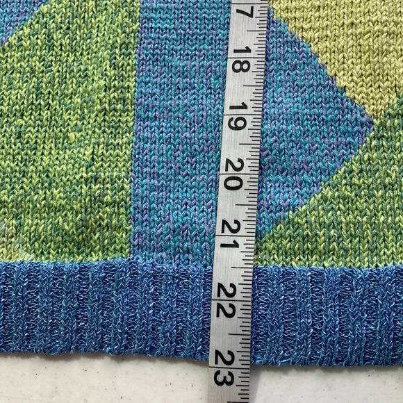 Talbots Multicolor Geometric Sweater - Picture 7 of 7